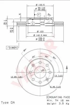 Brake Disc (628.1049)