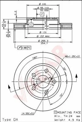 Brake Disc (628.1011)