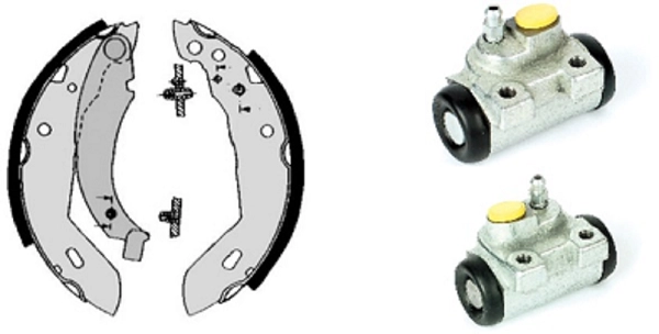 Brake Shoe Set (608.7931)