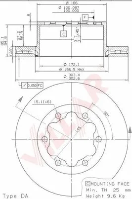 Brake Disc (628.2014)