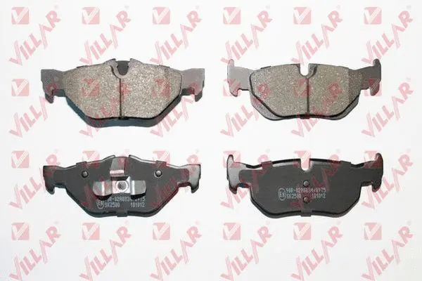 Brake Pad Set, disc brake (626.1876)