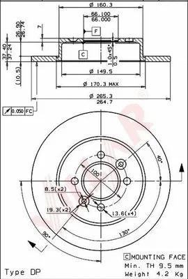 Brake Disc (628.1226)