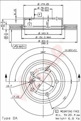 Brake Disc (628.1391)