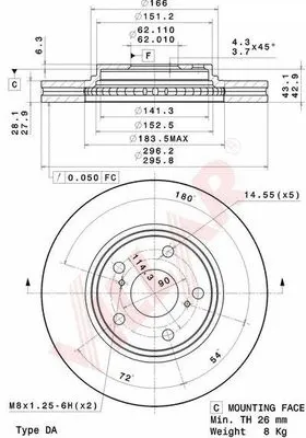Brake Disc (628.2110)