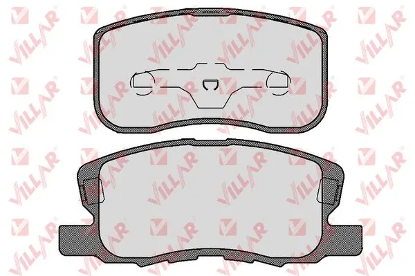Brake Pad Set, disc brake (626.1733)