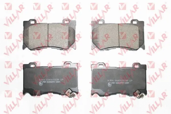 Brake Pad Set, disc brake (626.2086)