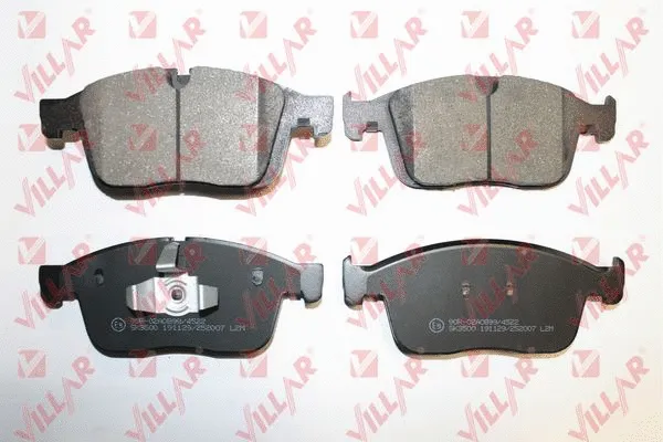 Brake Pad Set, disc brake (626.2007)