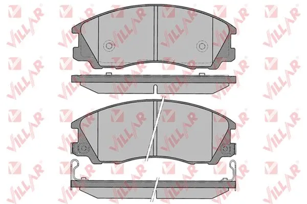 Brake Pad Set, disc brake (626.1291)