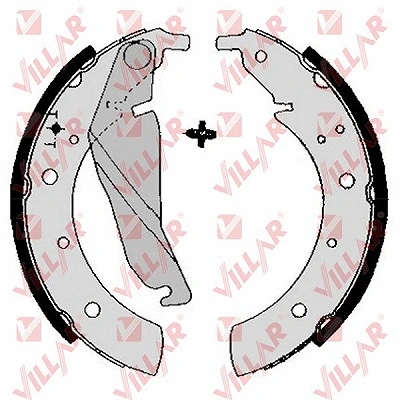 Brake Shoe Set (629.0200)