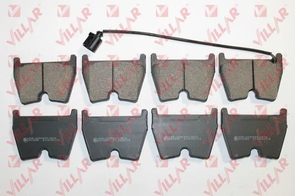 Brake Pad Set, disc brake (626.2172)