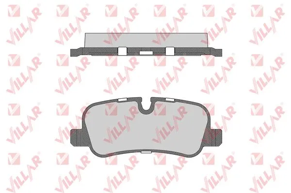 Brake Pad Set, disc brake (626.1359)