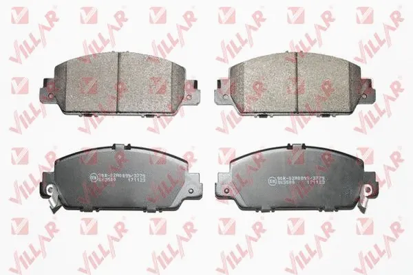 Brake Pad Set, disc brake (626.1886)