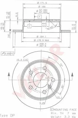 Brake Disc (628.1170)