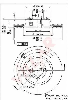 Brake Disc (628.1505)