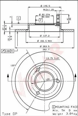 Brake Disc (628.1157)