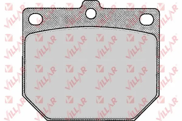 Brake Pad Set, disc brake (626.0166)