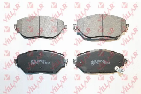 Brake Pad Set, disc brake (626.2068)