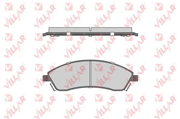 Brake Pad Set, disc brake (626.1706)