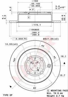 Brake Disc (628.1006)