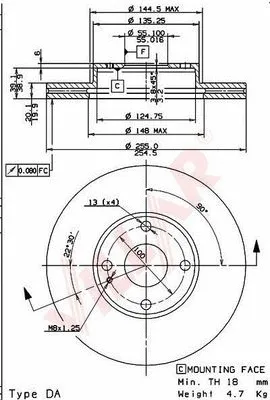 Brake Disc (628.1347)