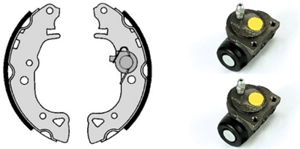 Brake Shoe Set (608.7829)
