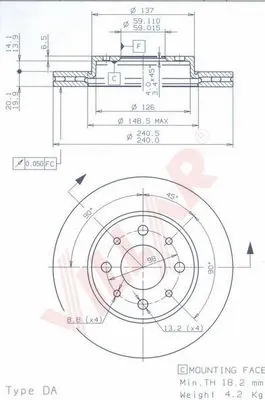 Brake Disc (628.1571)