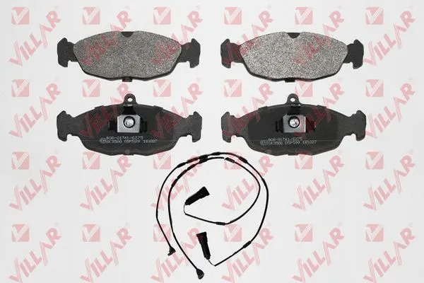 Brake Pad Set, disc brake (626.0599A)