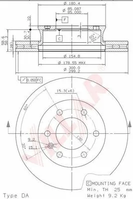 Brake Disc (628.2013)
