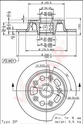 Brake Disc (628.1359)