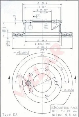 Brake Disc (628.1919)