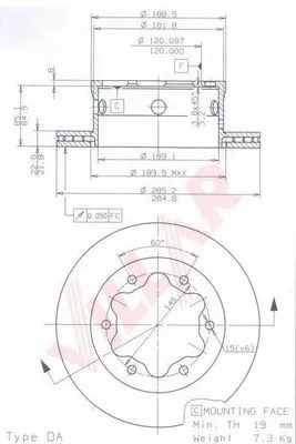Brake Disc (628.1782)