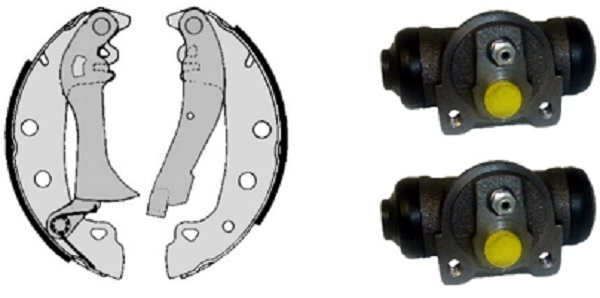 Brake Shoe Set (608.7807)