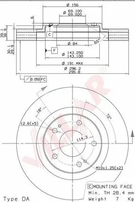 Brake Disc (628.1983)