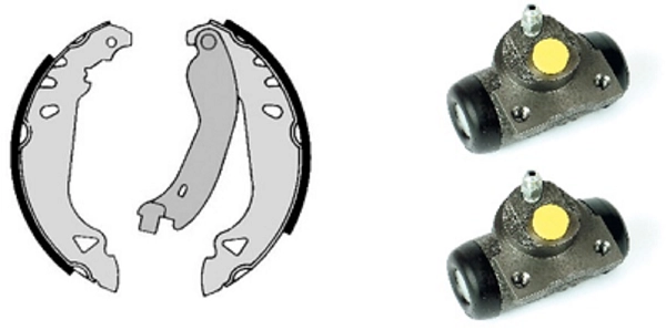 Brake Shoe Set (608.7906.1)
