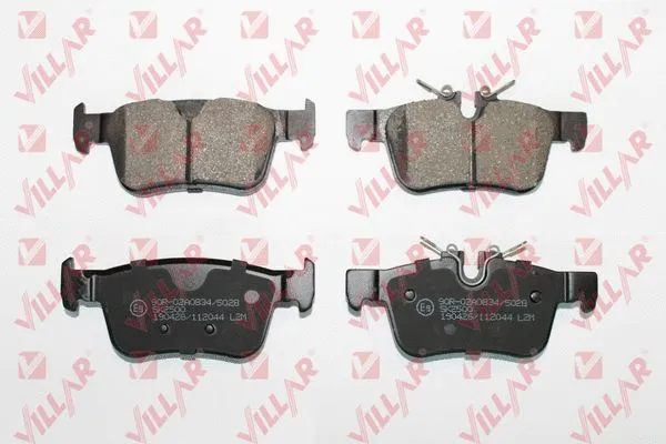 Brake Pad Set, disc brake (626.2044)