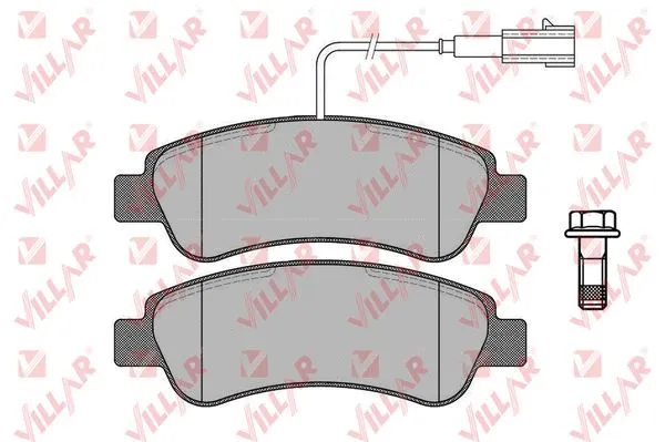 Brake Pad Set, disc brake (626.1902)