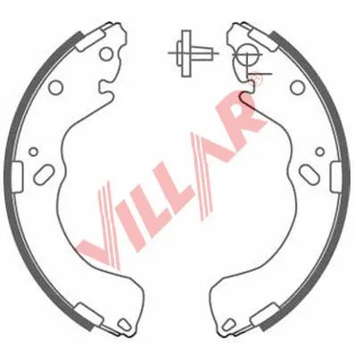 Brake Shoe Set (629.0883)
