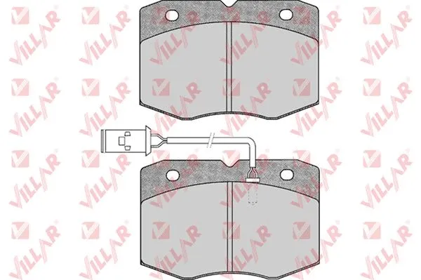 Brake Pad Set, disc brake (626.0388)