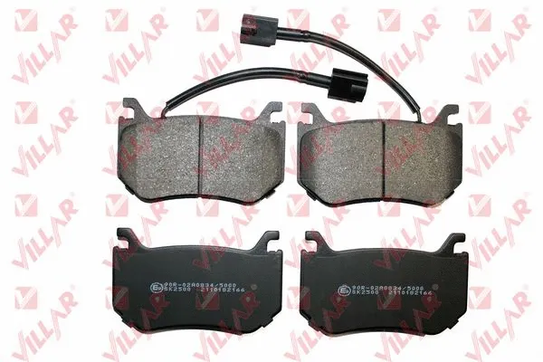 Brake Pad Set, disc brake (626.2166)