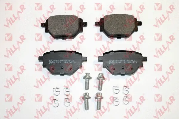 Brake Pad Set, disc brake (626.2175)