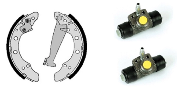 Brake Shoe Set (608.7942)