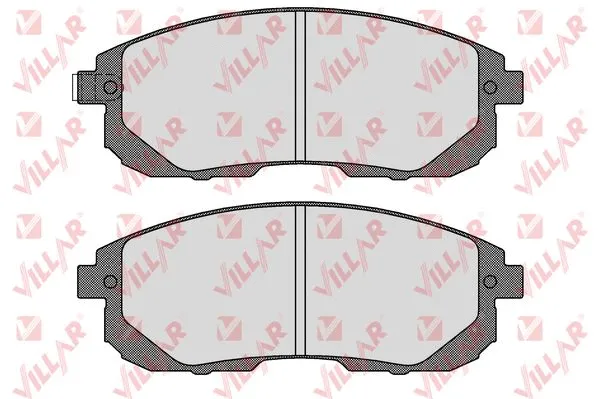 Brake Pad Set, disc brake (626.1605)