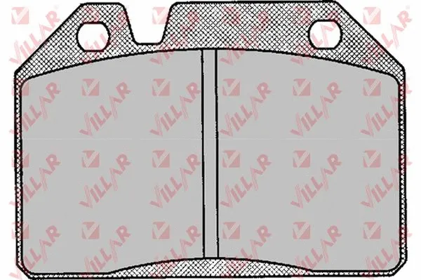 Brake Pad Set, disc brake (626.0123)