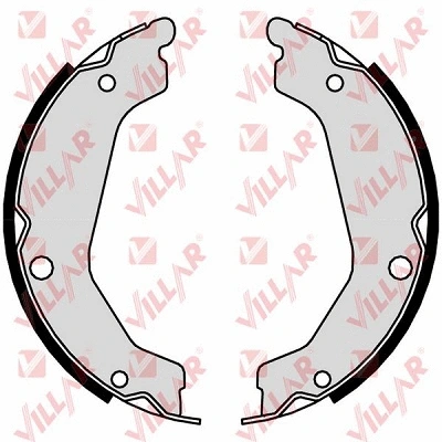 Brake Shoe Set, parking brake (629.0261)