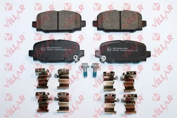 Brake Pad Set, disc brake (626.2183K)