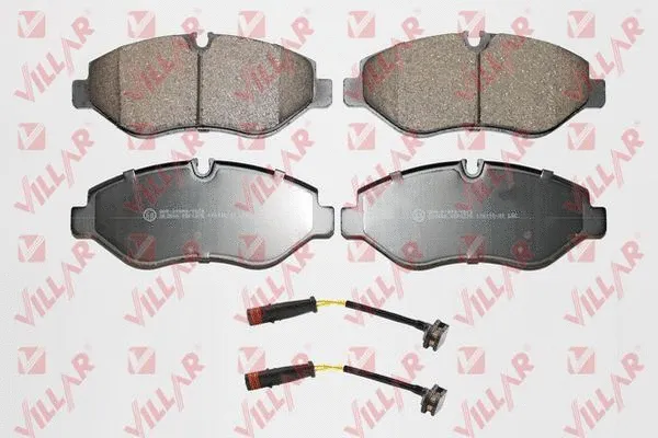 Brake Pad Set, disc brake (626.1275A)