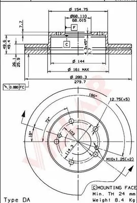 Brake Disc (628.1297)