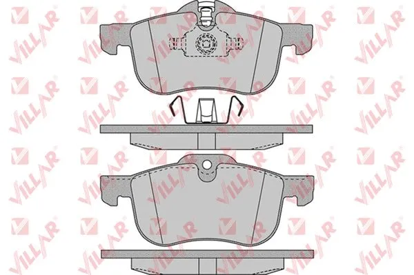 Brake Pad Set, disc brake (626.0952)