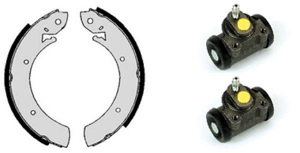 Brake Shoe Set (608.7892)