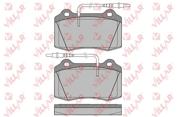 Brake Pad Set, disc brake (626.1141)